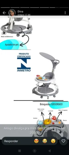 vendo andador infantil