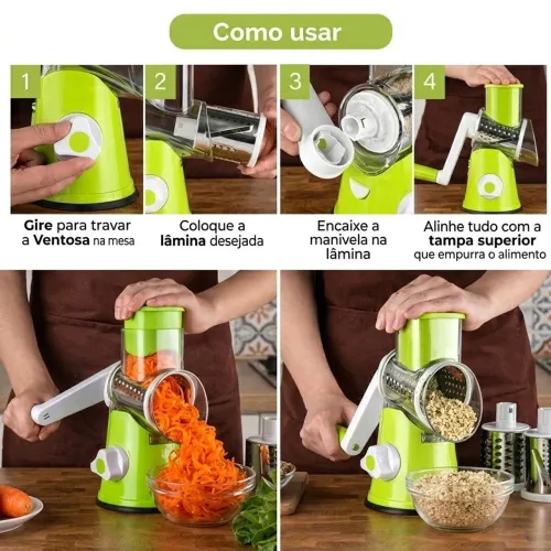 Ralador Tabletop 3 em 1