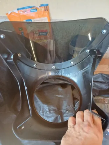 Carenagem pára-brisa, para harley sportster, bobber touring, honda, Motocicleta universal