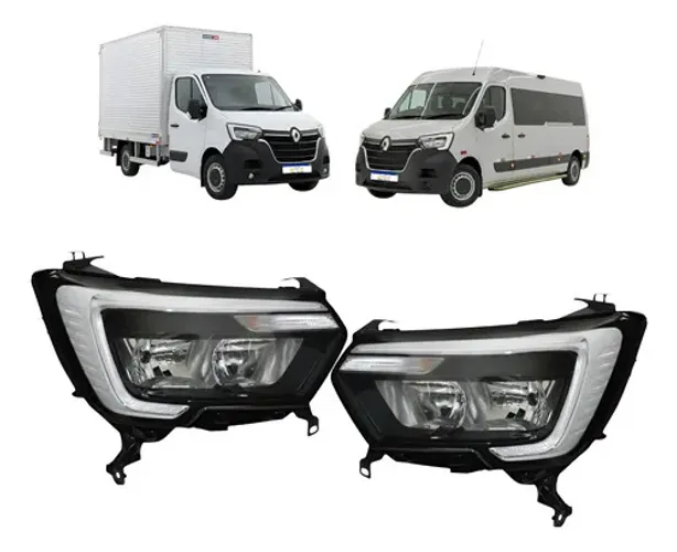 Par Farol Master 2023 2024 2025 2026 Led Novo Ambos Lados