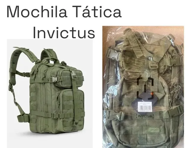 Mochila Tática Assault  2.0  30L  -  Verde - INVICTUS