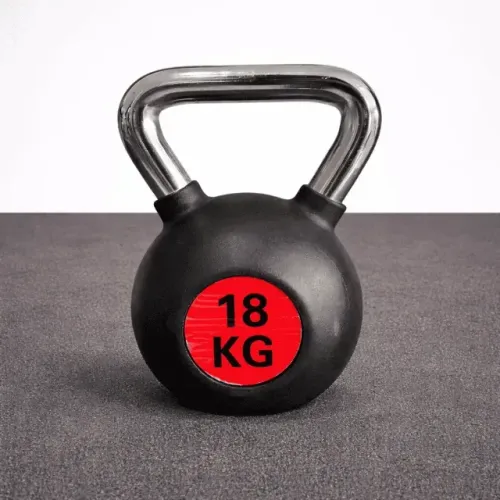 Kettlebell 18kg Import Pegada Cromada