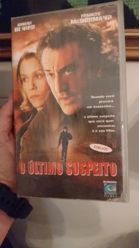 Vhs O último suspeito Robert Deniro Dublado 