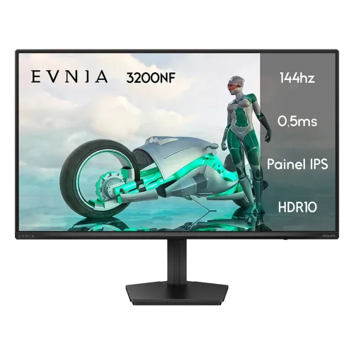 Monitor Philips Evnia 27" 144hz IPS FHD - Novo, lacrado e com cabos - Na garantia(1 ano)