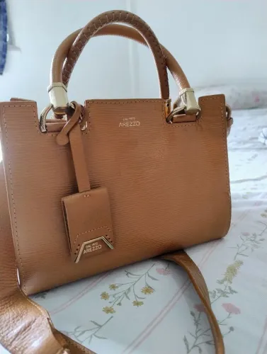 Bolsa de Couro caramelo