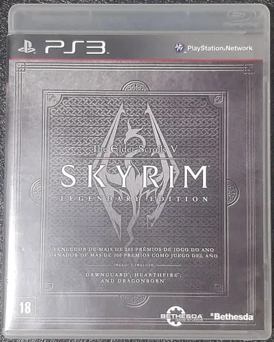 The elder scrolls v skyrim legendary edition ps3 semi-novo