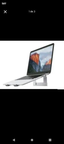 SUPORTE DE ALUMÍNIO PARA NOTEBOOK E TABLE