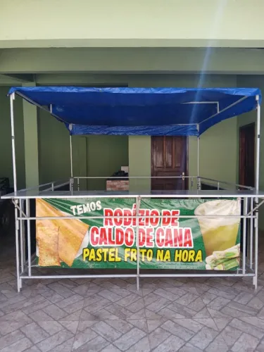 Barraca de caldo de cana portátil grande