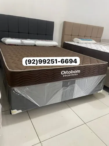 cama casal ortobom entregamos