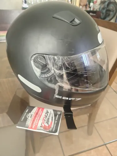 Capacete EBF 7 New Preto Fosco
