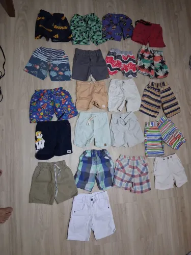 Kit bermudas infantil