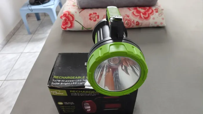 Lanterna gigante com LED