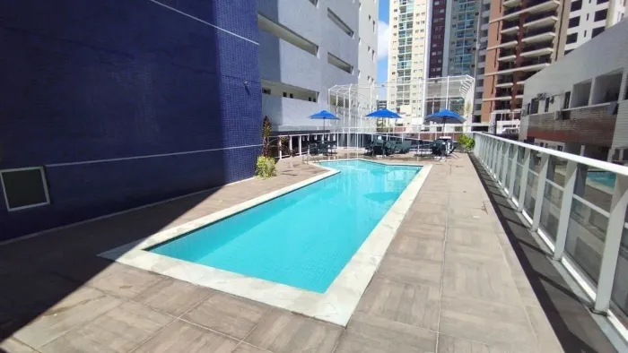 Apartamento mobiliado para locação em Condomínio Clube no bairro do Jardim Oceania/ Bessa