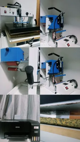 Maquinário Sublimação