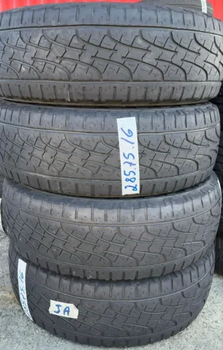 Vendo 4 pneus 285/75/16 usado por apenas 700.00.
