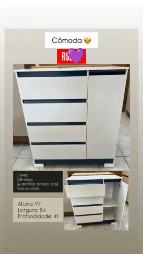 Super Oferta de Cômoda com Sapateira!!