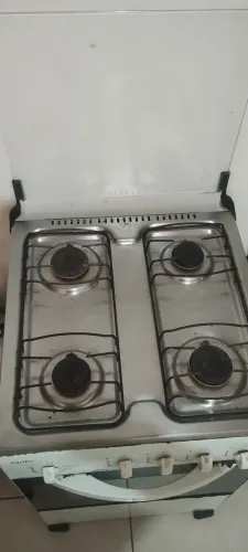 Fogão ainda funciona na elétrica 