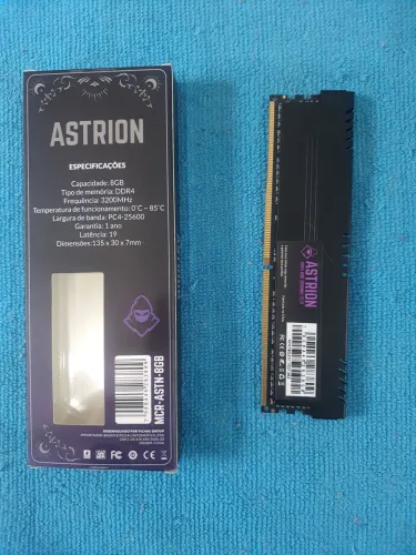 Memoria ram 8gb Astrion DDR4, 3200MHz, c19 