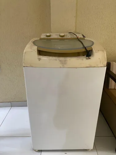 Máquina de lavar quebrada 