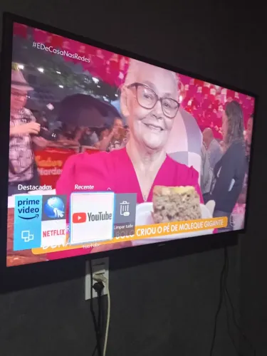 Televisão 42'pol Samsung, funcionando perfeitamente!