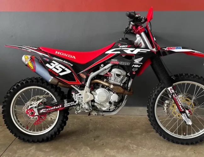 HONDA CRF 250F 2024/2025 TODA PREPARADA MOTOR 450