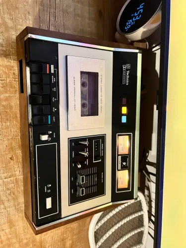 Tape deck Techinics de mesa revisado 