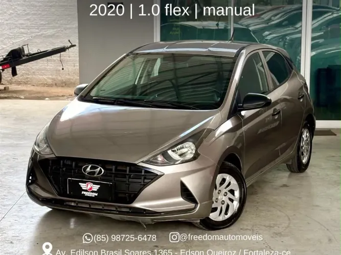 Hyundai HB20 Sense Plus1.0 Flex 12V Mec. 2020