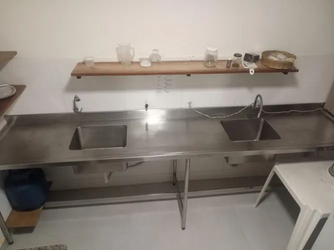 Pia industrial aço inox 