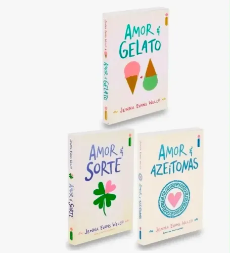 Vendo livros coleção Amor e Gelato
