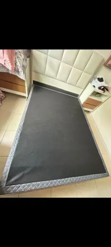 Base cama casal semi nova
