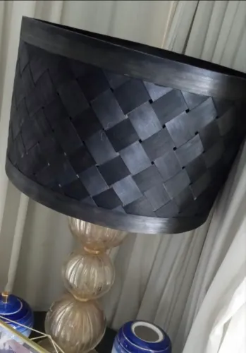 Abajur de Cristal Murano 