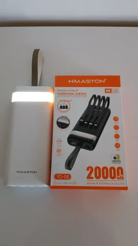 Carregador turbo 20000 com lanterna Led