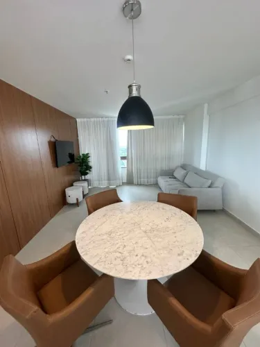 Heron Marinho | Flat de 71 m² Mobiliado para locação | R$ 4.200,00/mês(condomínio incluso)