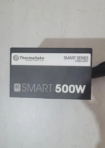 Fonte de Alimentação Thermaltake Smart 500W 80 Plus Bivolt ATX para PC Gamer