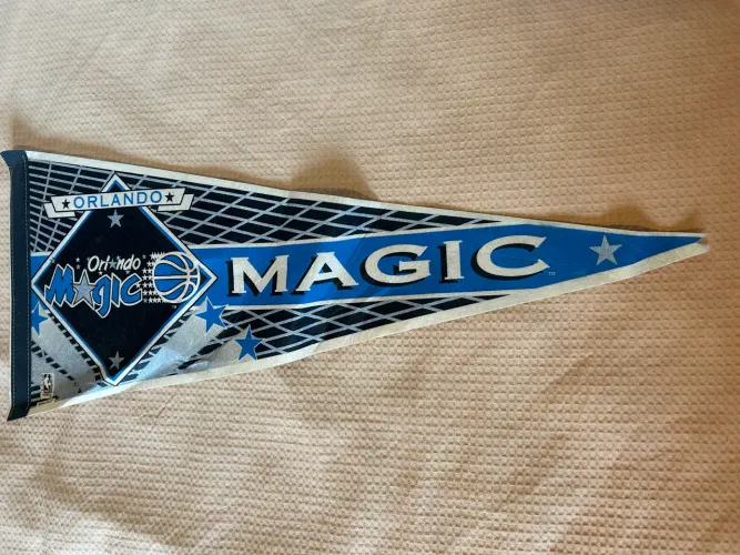 Flâmula Bandeirão/Pennant NBA Basquete Orlando Magic- Original NBA - WinCraft - Vintage