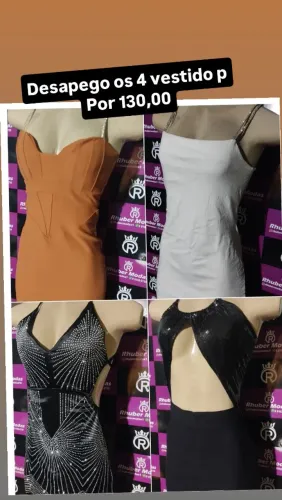 Desapego 4 vestido p