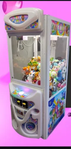 3 máquinas gruas de Ursinhos maquina de pegar pelúcias claw machine pega pelúcia arcade