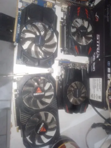 As 4 por 100 placa de video defeito 
