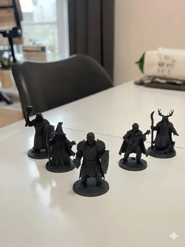 8 miniatura rpg dungeons & dragons