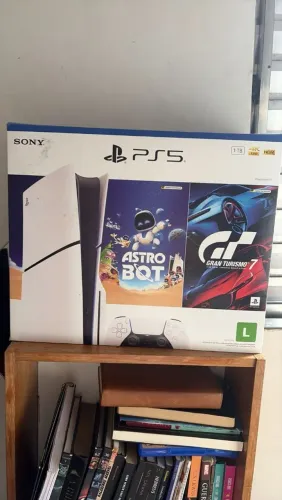 Ps5 Slim MÍDIA FÍSICA 1TB
