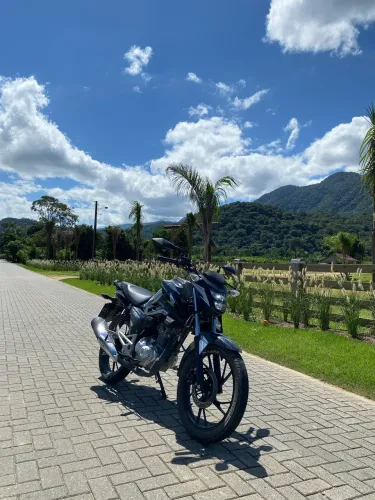 HONDA CG 160 FAN FLEX 2026 PRETA - SÓ 5.000 KM - NOVA!