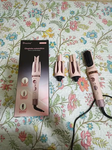 Modelador e alisador de cabelo