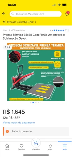 Prensa térmica 