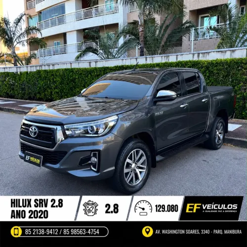 Toyota Hilux CD SRV 4X4 2.8 TDI Diesel Aut. 2020