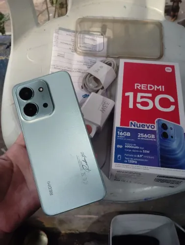 Xiaomi Redmi 15C 256gigas 16ram, facilito entrega, ac cartão, completo com nota, Otimo est