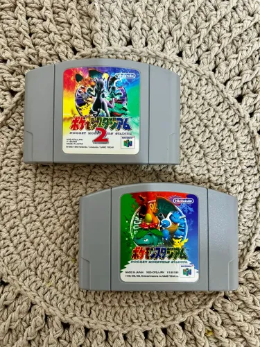 Pokémon Stadium 1 e 2 Japonês