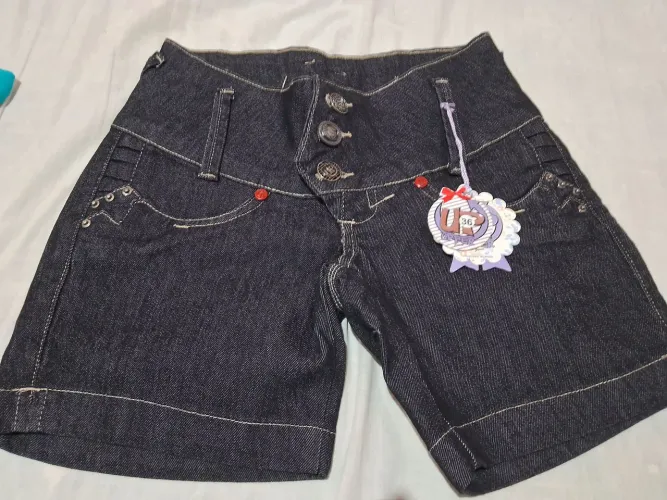 Short Jeans Feminino 