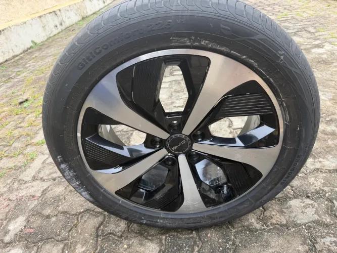 Pneu e roda do Byd song plus 2025