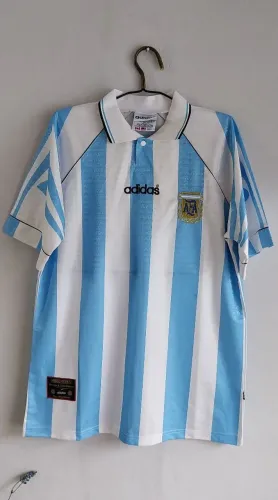 Camisa Original Retrô da Argentina Adidas 1996/1997