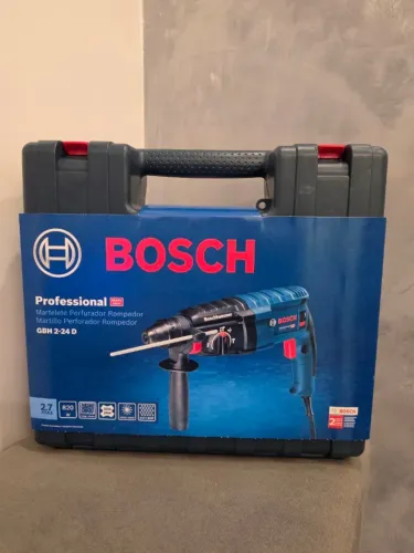 Bosch Martelete Perfurador GBH 2-24 D 820W 220V com maleta